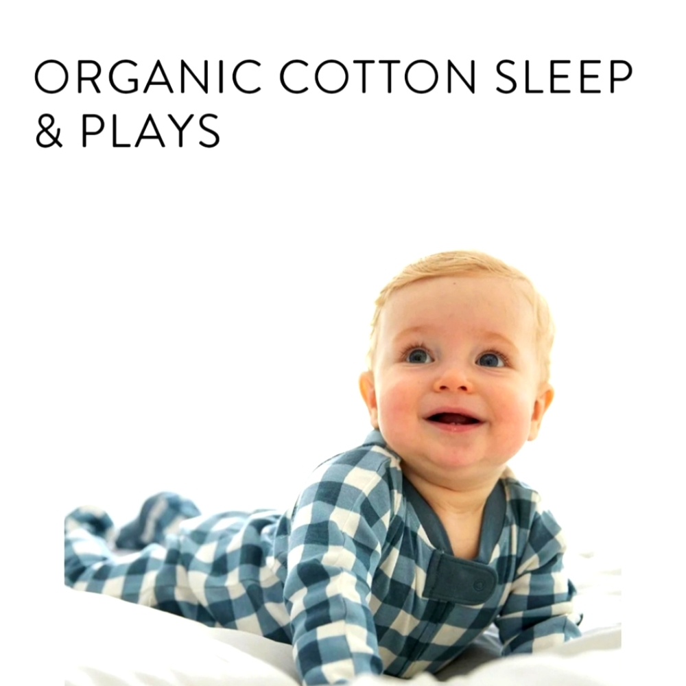 Honest Baby organic cotton onesie sleeper